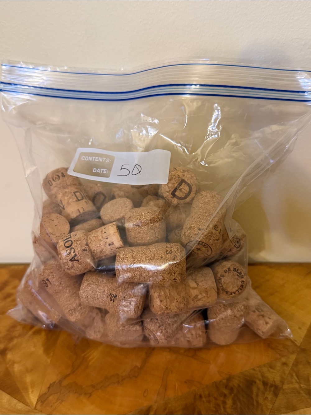 Champagne Wine Corks 50 Bulk Lot For Crafting